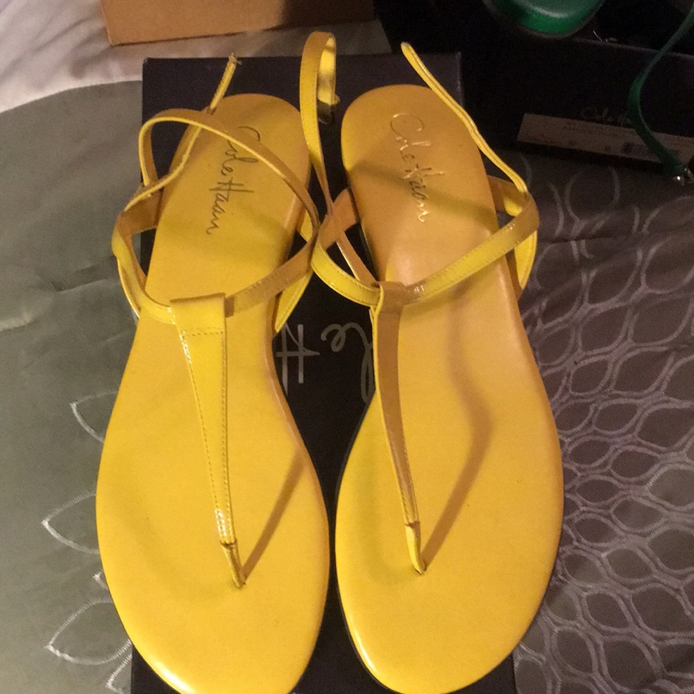 cole haan tali bow flat